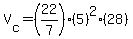 V%5Bc%5D=%2822%2F7%29%285%29%5E2%2828%29