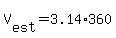 V%5Best%5D+=+3.14%2A360