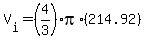 V%5Bi%5D=%284%2F3%29pi%2A%28214.92%29