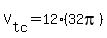 V%5Btc%5D=12%2832pi%29