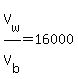 V%5Bw%5D%2FV%5Bb%5D=16000