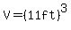 V+=+%2811ft%29%5E3