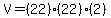 V+=+%2822%29%2822%29%282%29