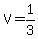 V+=+1%2F3
