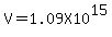 V+=+1.09X10%5E15