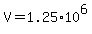 V+=+1.25%2A10%5E6
