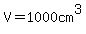 V+=+1000cm%5E3