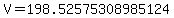 V+=+198.52575308985124