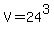 V+=+24%5E3