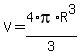 V+=+4%2F3%2Api%2AR%5E3