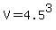V+=+4.5%5E3