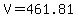 V+=+461.81