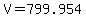 V+=+799.954