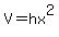 V+=+hx%5E2