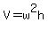 V+=+w%5E2h