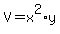 V+=+x%5E2%2Ay