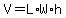 V+=L%2AW%2Ah+