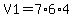 V1=7%2A6%2A4
