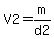 V2=m%2Fd2