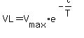 VL+=+V%5Bmax%5D+%2A+e%5E%28-t%2FT%29