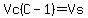 Vc%28C-1%29+=Vs