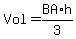 Vol+=+BA%2Ah%2F3