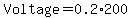 Voltage+=+0.2%2A200