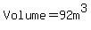 Volume=92m%5E3