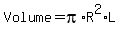 Volume=pi%2AR%5E2%2AL