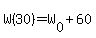 W%2830%29=W%5B0%5D%2B60