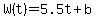 W%28t%29=5.5t%2Bb