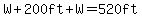 W%2B200ft%2BW=520ft