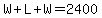 W%2BL%2BW=2400