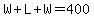 W%2BL%2BW=400