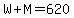 W%2BM=620