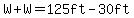 W%2BW=125ft-30ft