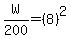 W%2F200=%288%29%5E2