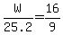 W%2F25.2=16%2F9