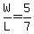 W%2FL=5%2F7