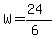W=%2824%29%2F%286%29