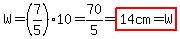 W=%287%2F5%2910=70%2F5=highlight%2814cm=W%29