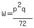 W=%28p%5E2q%29%2F72