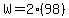 W=2%2898%29