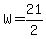 W=21%2F2