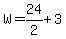 W=24%2F2%2B3