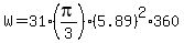 \"W=31%2A%28pi%2F3%29%2A%285.89%29%5E2%2A360\"