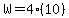 W=4%2810%29