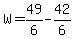 W=49%2F6-42%2F6