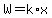 W=k%2Ax
