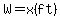 W=x%28ft%29